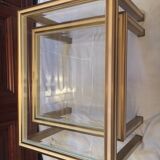 Aluminium and glass nesting tables