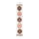 1980s Vintage Turkish Hand-Knotted Wool Cotton White Runner Rug 75x385