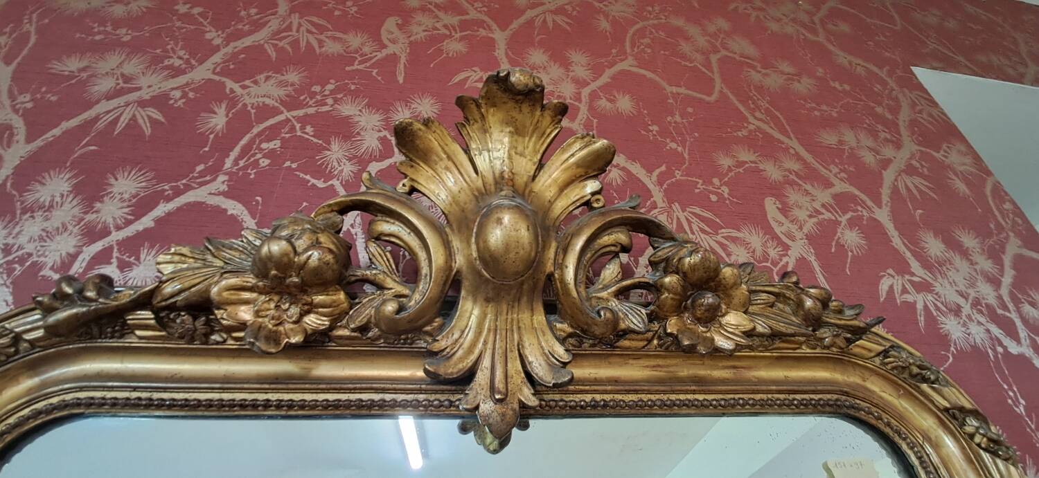 Louis Philippe period mirror 157 x 97