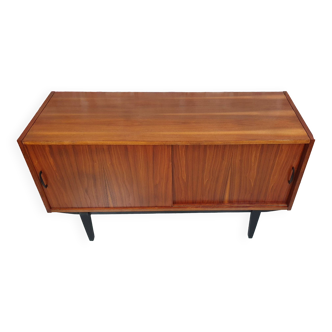 Renovated walnut sideboard Violetta, 1960s, Polish People's Republic