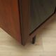 Mahogany showcase, Danish design, 1970s, production: Denmark