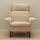 Fauteuil danois beige par Arne Vodder, années 1960