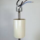 Vintage Chandelier with Milk Glass from Elektrosvit, 1960s