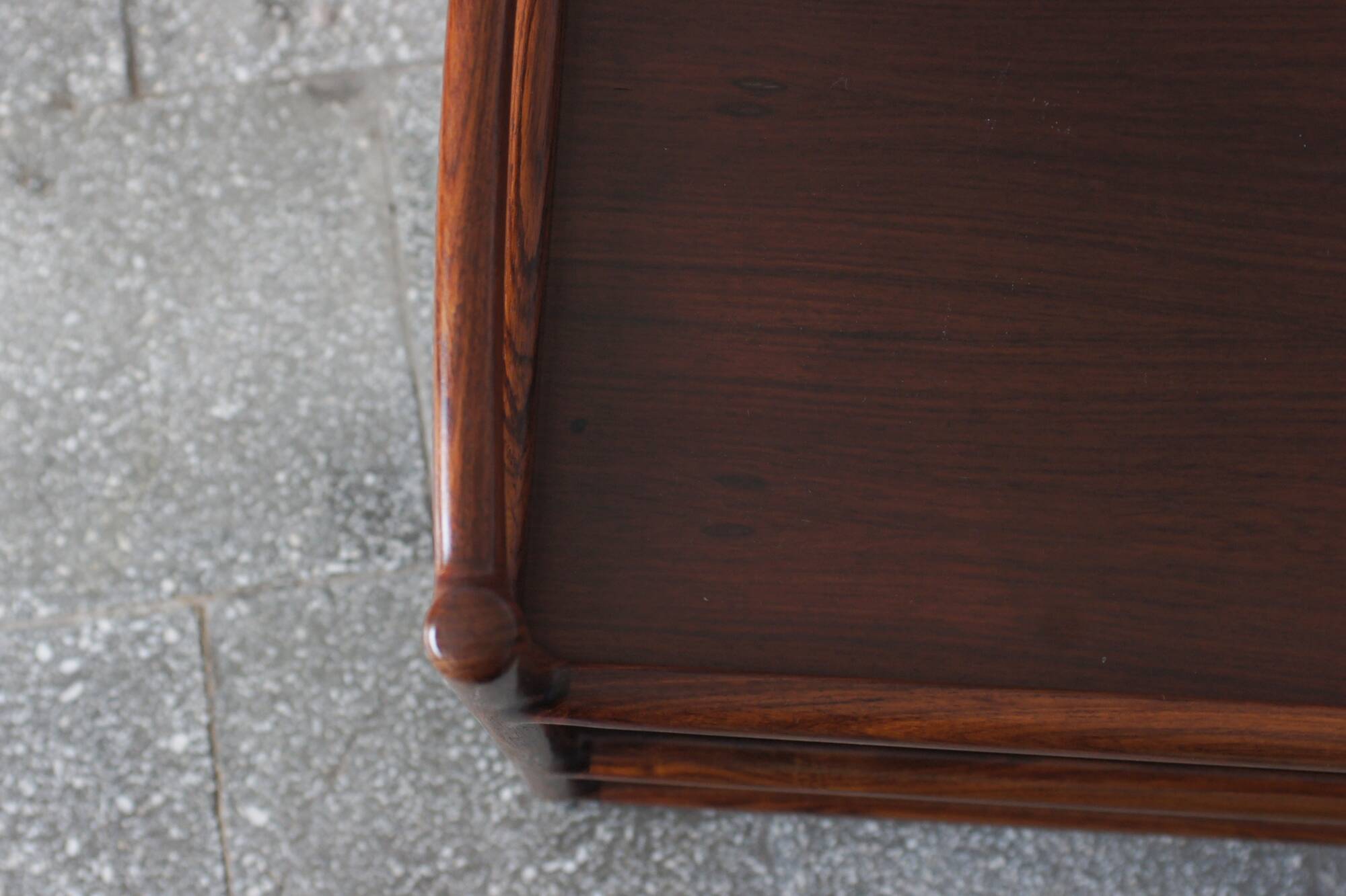 Mid-Century Modern Danish Serving Trolley in Rosewood by Henning Korch for