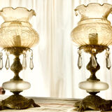 2 Art deco lamps 1920
