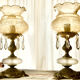 2 Art deco lamps 1920