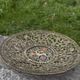 Vintage tamar coupe made in israel – openwork brass and enamel – decorative piece.