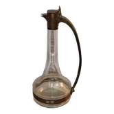 Art-nouveau decanter Locksmith-Bovy