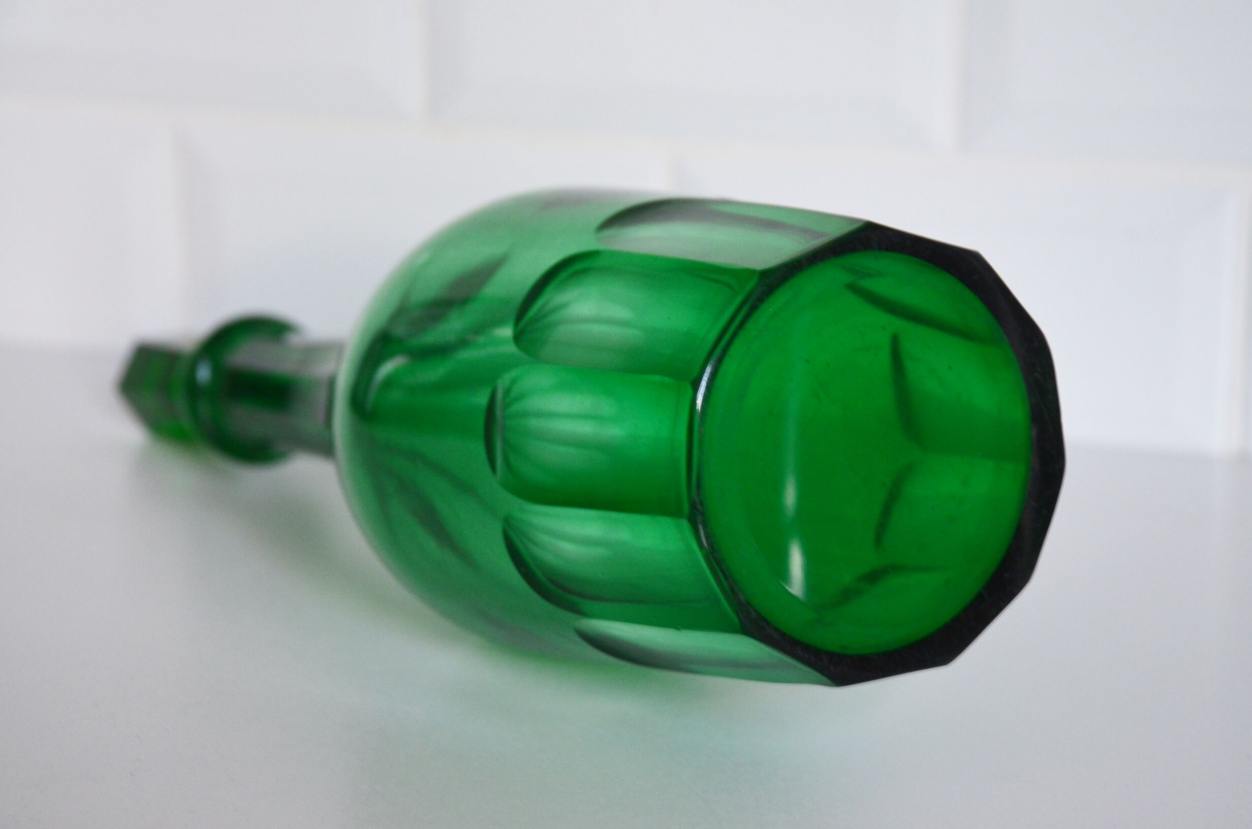 The 1950s glass bottle