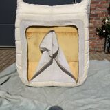 Authentieke Ligne Roset 1zit Togo 1988 beige in topstaat!!