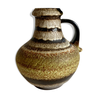 Vase de poterie Allemagne de l’Ouest années 1960