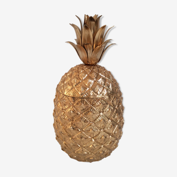 Seau à glace ananas doré Mauro Manetti