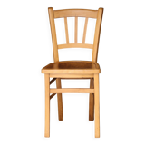 Bistro chair in curved wood (early 20th century).