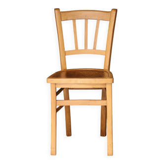 Chaise de bistrot en bois courbé (début XXeme).