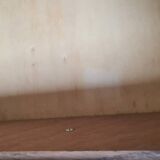 chest of drawers, chiffonier 1950 to 70, stained wood 85x87x55 very good condition