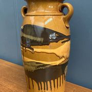 Xl Scheurich vase brown model 220-44 1970s