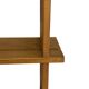 Vintage Wall shelf rack Pine wood 70s design