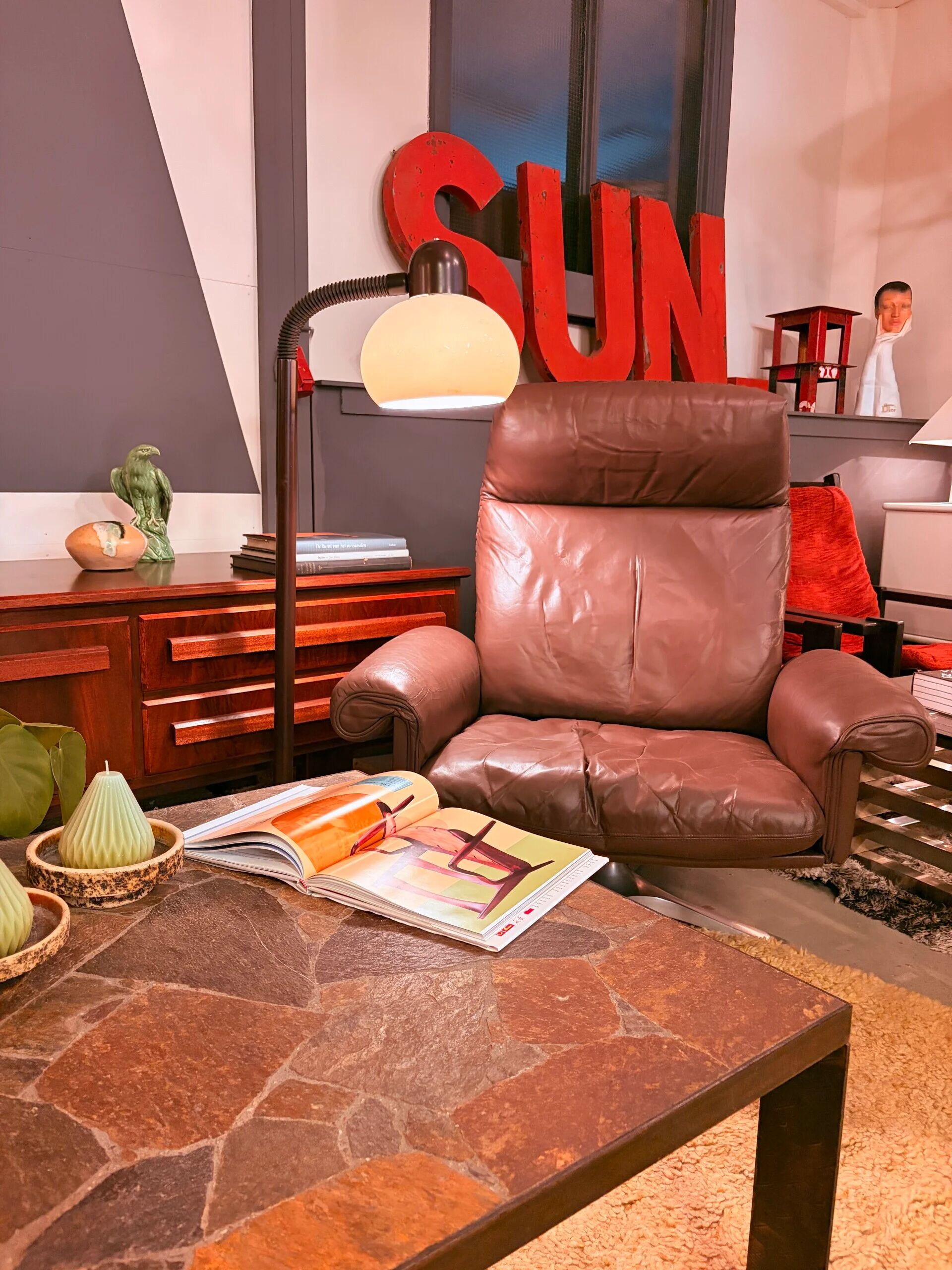 Fauteuil De Sede Suisse, DS-31, années 1970
