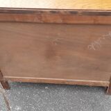 Art Deco chest of drawers in gilded oak
