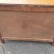 Art Deco chest of drawers in gilded oak