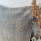 Berber cushion Sabra grey