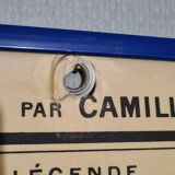 Large vintage school wall map – Pacific Ocean