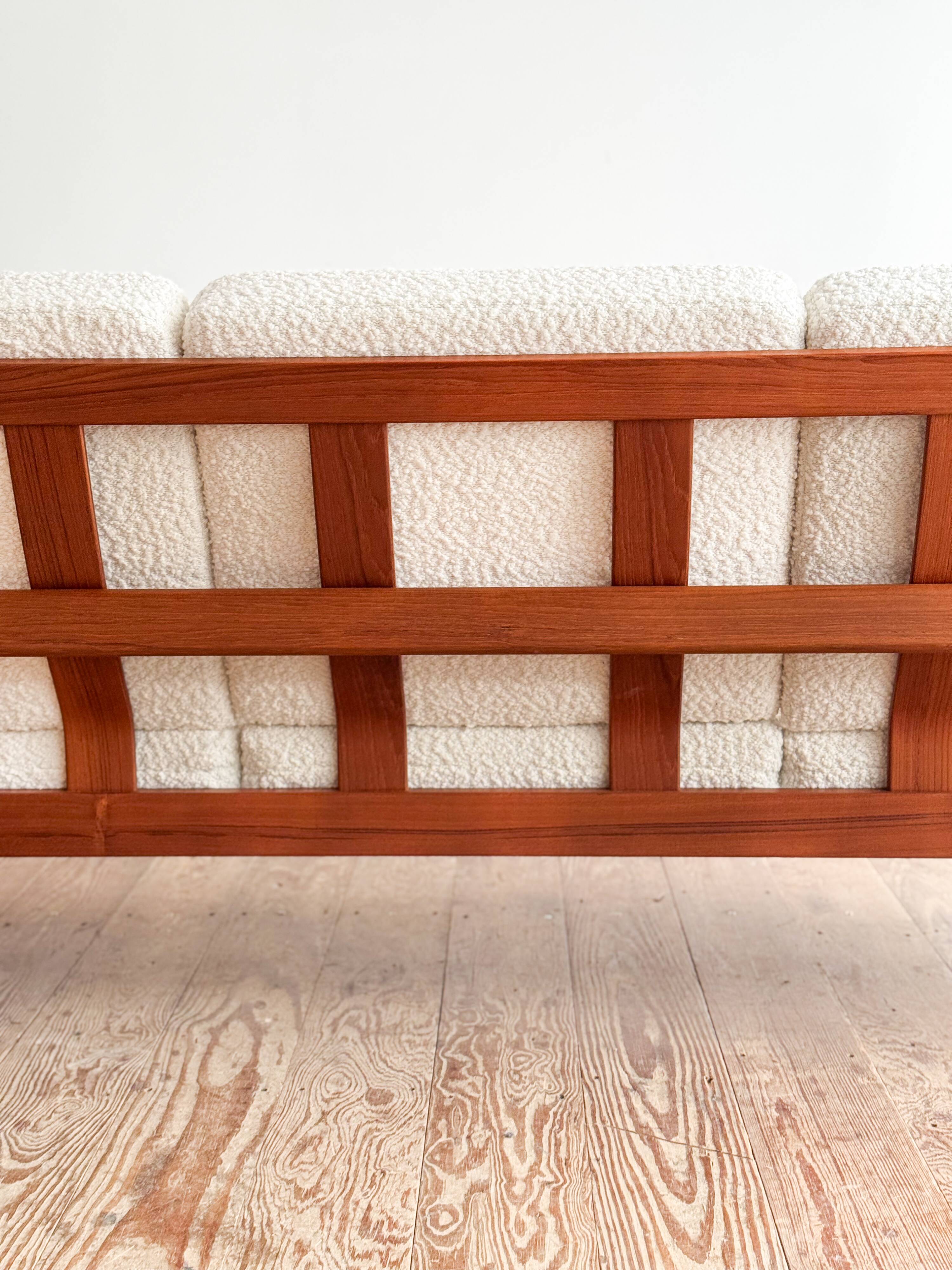 Canapé 3 places Arne Vodder modèle FD164 pour France & Son, Danemark