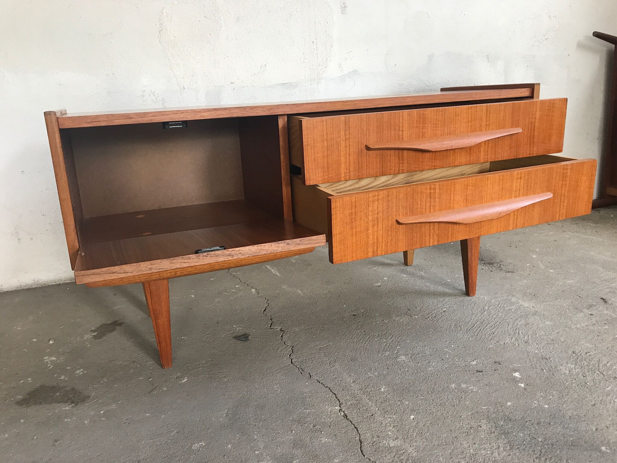 Enfilade en teck scandinave