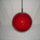 Opaline spherical suspension from the 60s - 70s