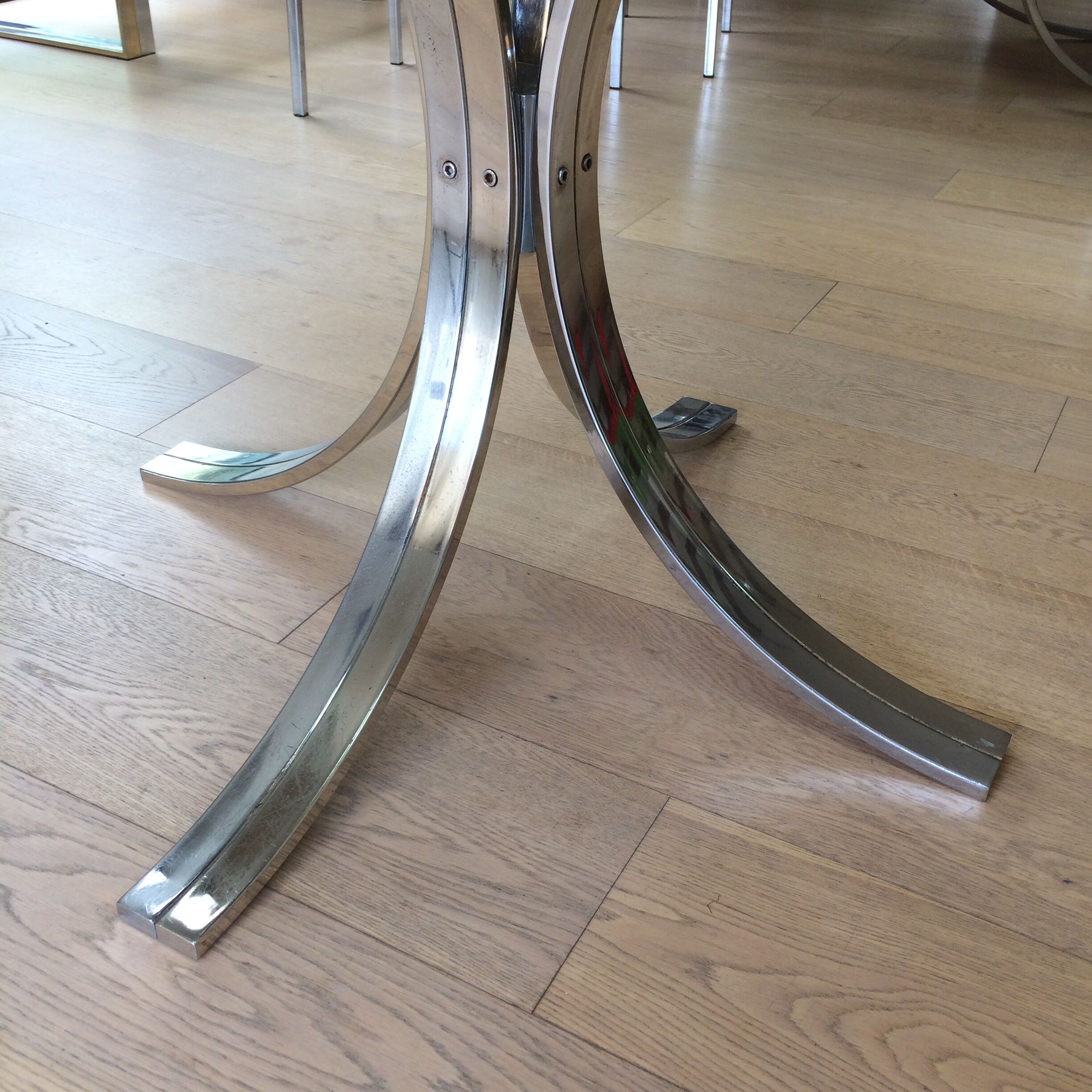 Table de salle à manger de Roméo Rega Italie 1970