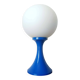 Space age blue and opaline lamp 1970