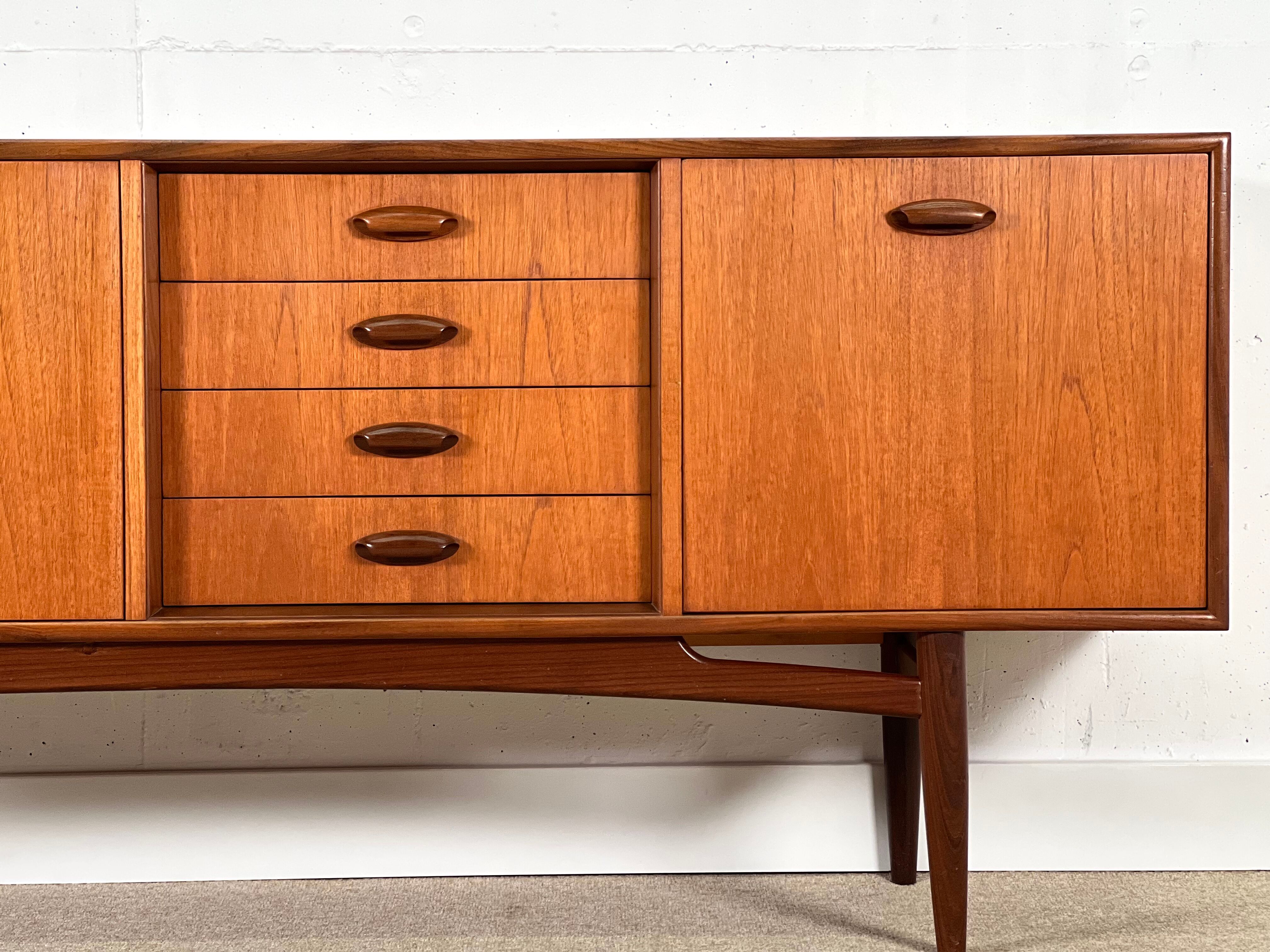 Mid-Century teak sibeboard by G-Plan Brasilia Collection