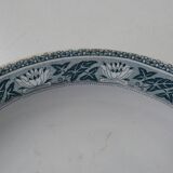 Plate  model lotus, terre de fer