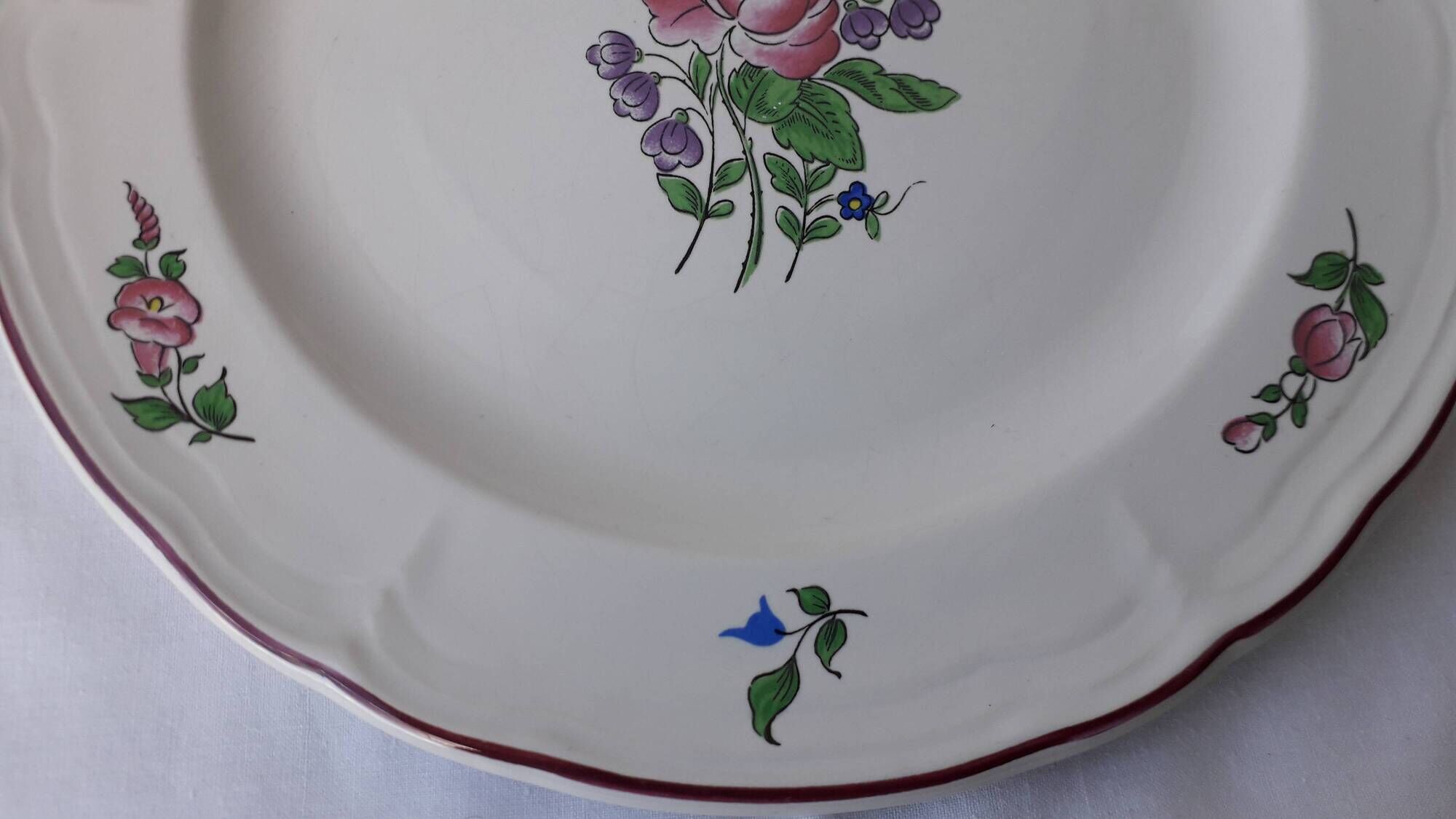Dessert plates Lunéville