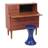 Danish teak secretary