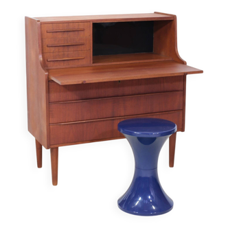 Danish teak secretary