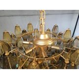 Italian murano glass chandelier