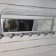 Aluminium coat rack from the 1950s.