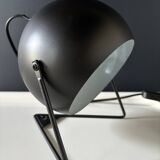 Adjustable black table lamp