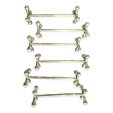 Box of 6 Christofle 4-ball knife holders