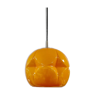 Vintage orange Murano glass pendant