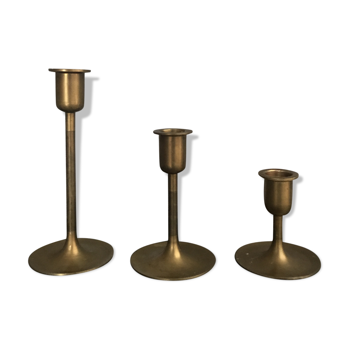 Vintage brass candlesticks