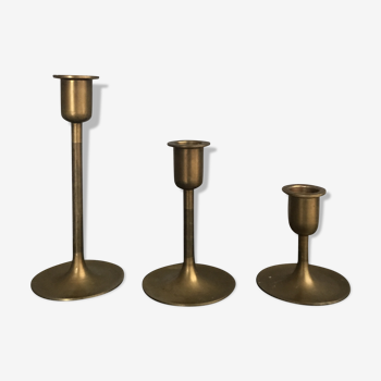 Vintage brass candlesticks