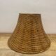 Vintage rattan pendant light