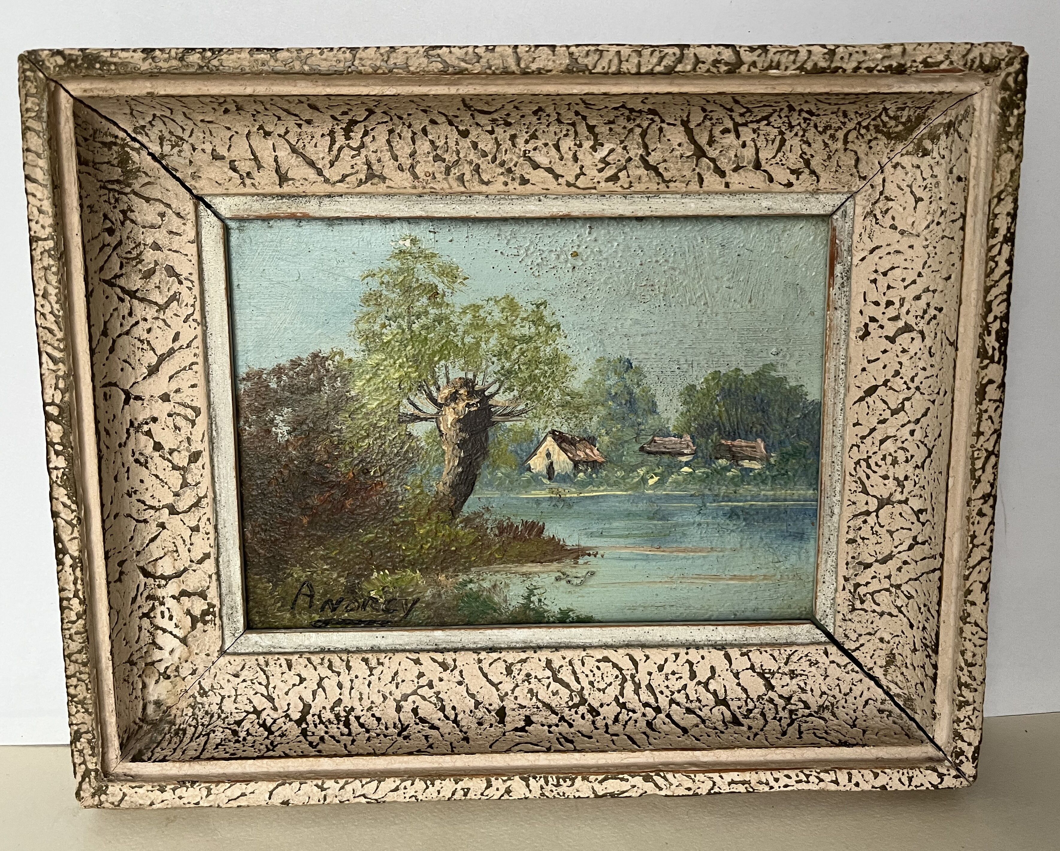 Painting, oil on panel