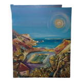 Tableau de Zaza Noah " Les Salines"