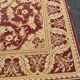 Persian wool rug in burgundy 200x300
