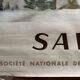 Original tourist poster "Savoie" 62x100cm 1948
