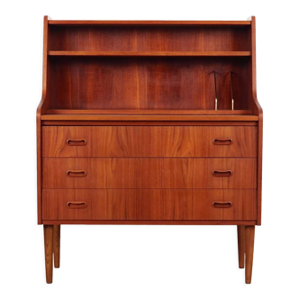 Teak secretary, Danish design, 1970s, production: Denmark