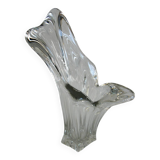 Vase design en cristal, années 70